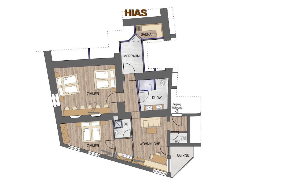 Stadlwirt Nauders Exteriör bild