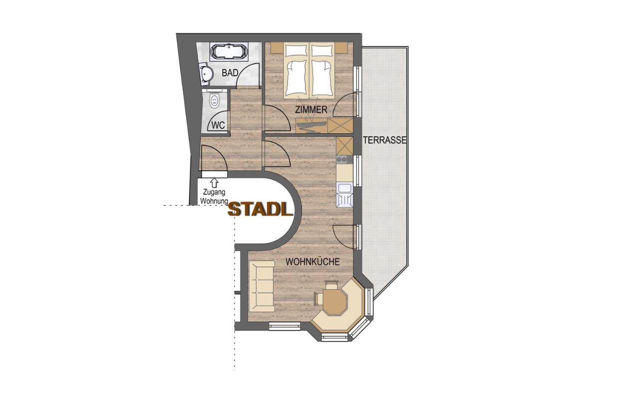 Stadlwirt Nauders Exteriör bild
